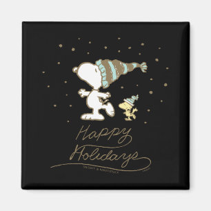 Imán Patinaje de invierno de Peanuts