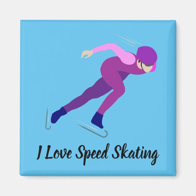 Imán Patinaje de velocidad (Frente)