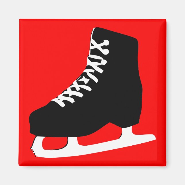 Imán patinaje sobre hielo (Frente)