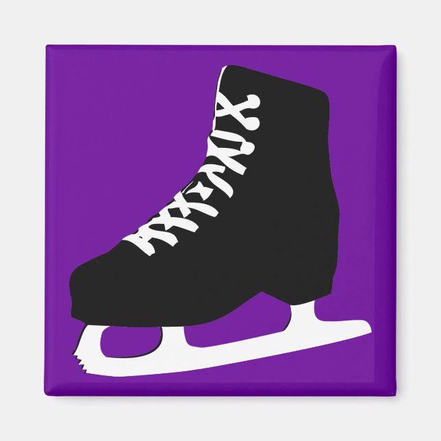 Imán patinaje sobre hielo (Frente)