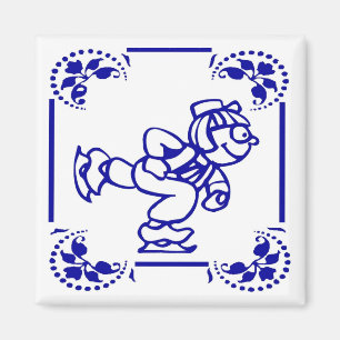 Imán Patinaje sobre hielo holandés