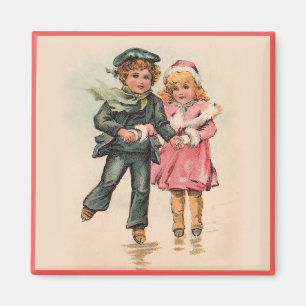 Imán Patinaje sobre navidades