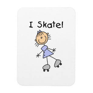 Imán Patinaje sobre patinaje patinable para Chicas
