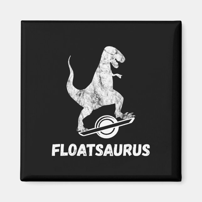 Imán Patineta Eléctrica Float T-rex Saurus Una Rueda V (Frente)