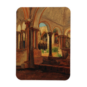 Imán Patio del monasterio abandonado