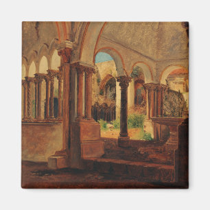 Imán Patio del monasterio abandonado
