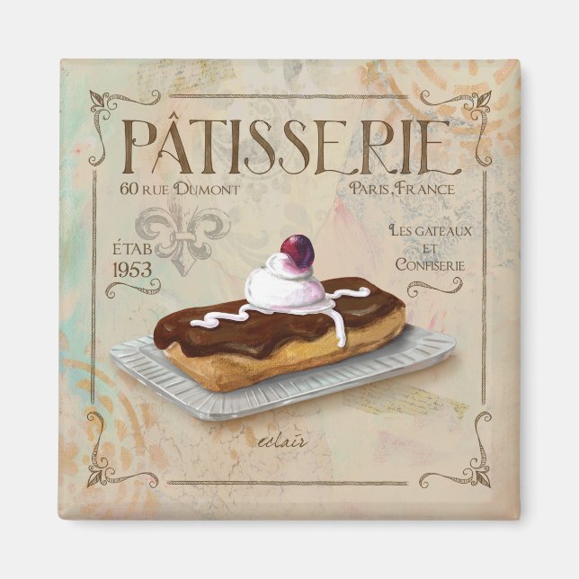 Imán Patisserie Eclair Magnet (Frente)