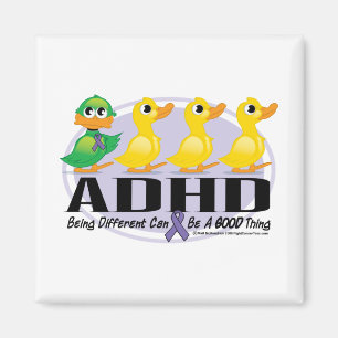 Imán Patito feo de ADHD