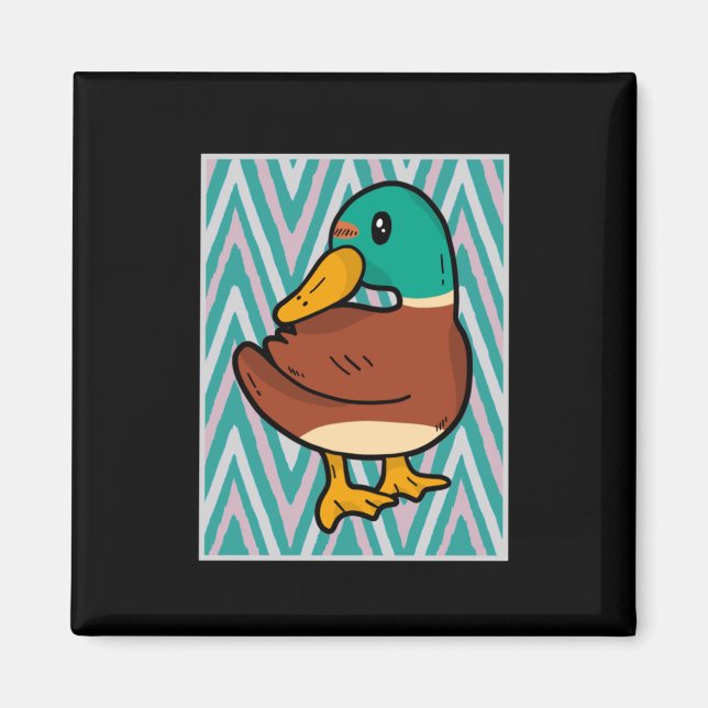 Imán Pato adorable  (Frente)