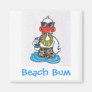 Imán Pato Bum Beach