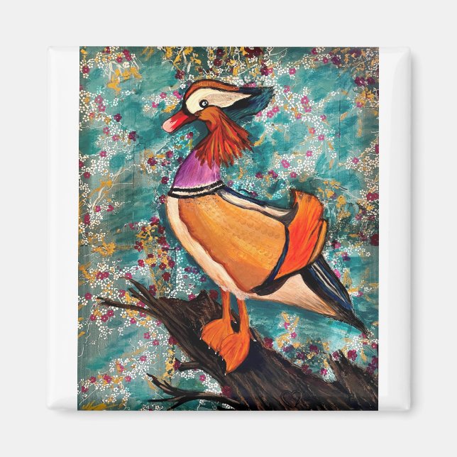 Imán Pato colorido (Frente)