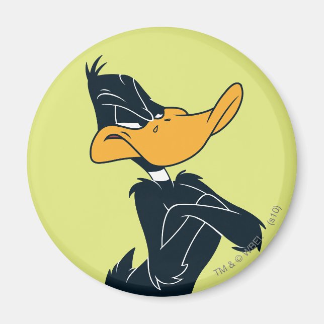 Imán Pato DAFFY™ con brazos cruzados (Frente)