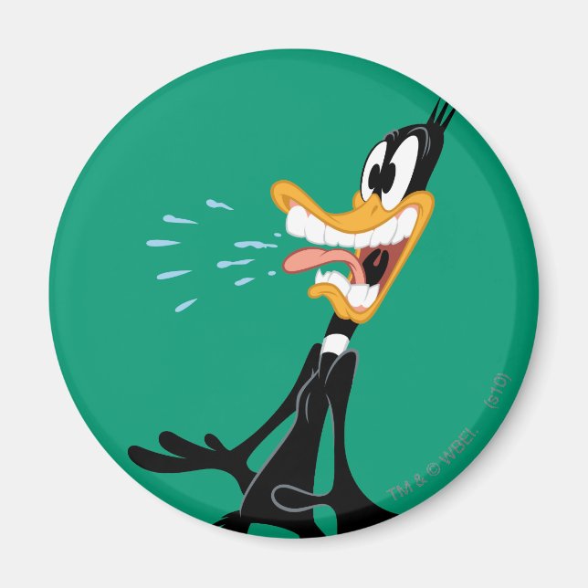 Imán Pato de DAFFY™ asustado (Frente)