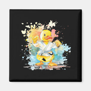 Imán Pato de goma de Judo Kickboxing Taekwondo Naturale