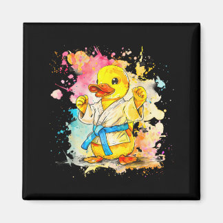 Imán Pato de goma de Judo Kickboxing Taekwondo Naturale