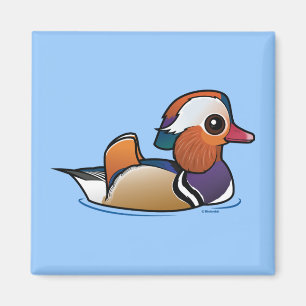 Imán Pato de mandarín de Birdorable