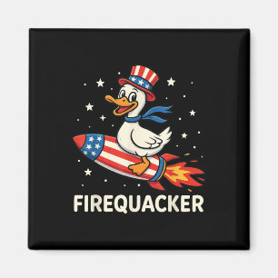 Imán Pato Firequacker Encendido en Petardo Divertido 4