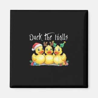 Imán Pato Las Alas Santa Sombrero Orejas Reno Acebo Chr