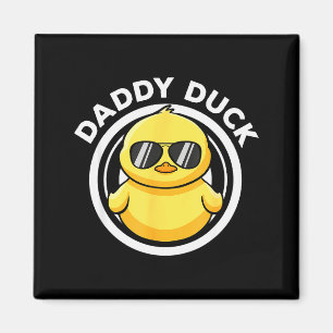 Imán Pato Papá Padre Amo Patos Amante De La Familia Div