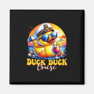 Imán Pato Pato Crucero Divertido Crucero Familiar Gr