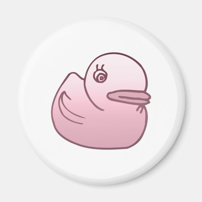 Imán Pato rosa (Frente)