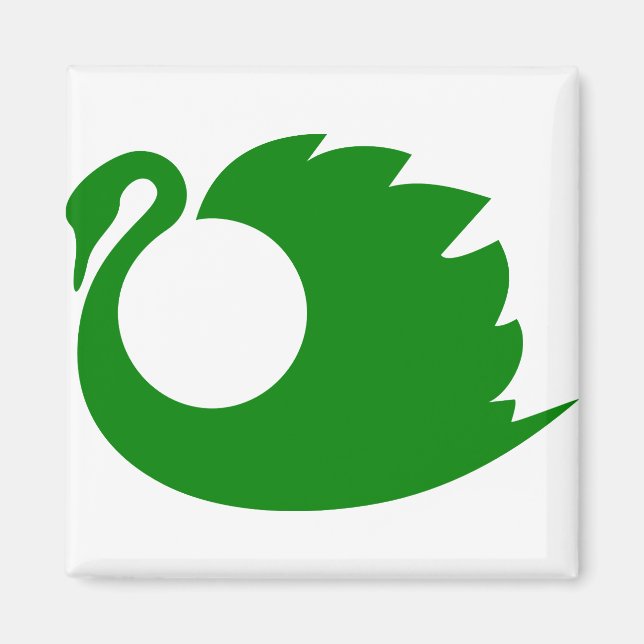 Imán Pato verde (Frente)