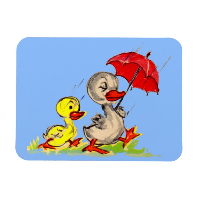 Imán pato y pato (Horizontal)