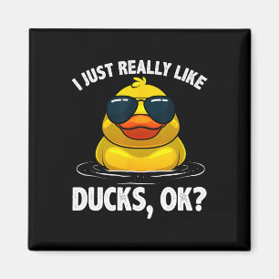 Imán Patos De Guay Para Hombres Mujeres Amantes De Pato
