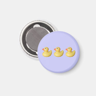 Imán Patos en fila