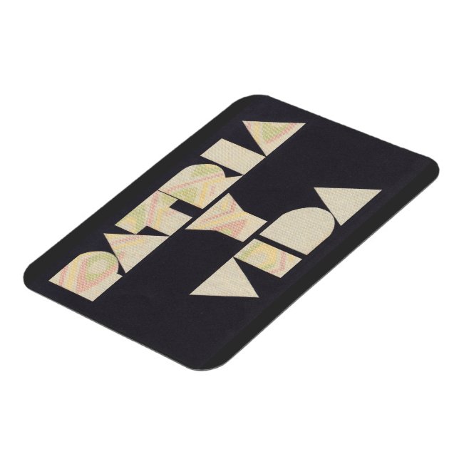 Imán Patria y vida Black Beige (Lado Izquierdo)