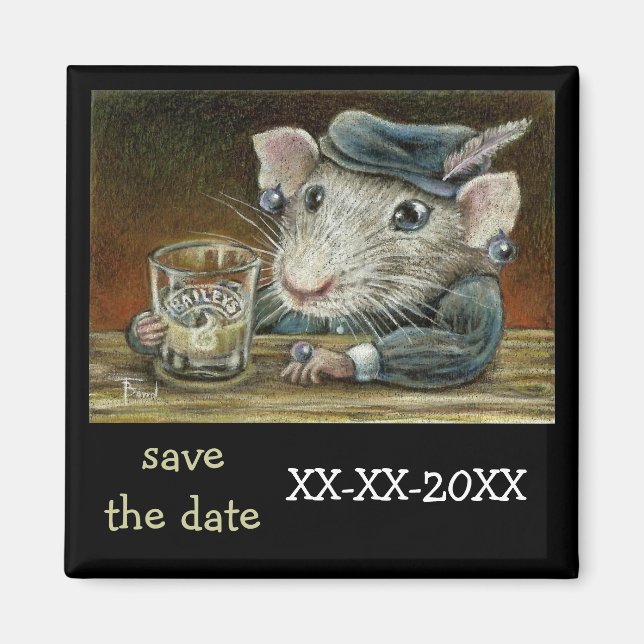 Imán Patricia la rata (Frente)