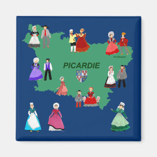 Imán Patrimoine de la Picardie, Francia