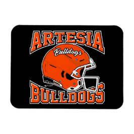 Imán Patrimonio de los Bulldoges de Artesia