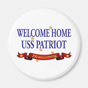 Imán Patriota casero agradable de USS