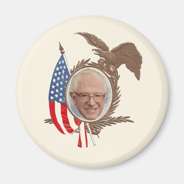 Imán Patriotas por Bernie (Frente)