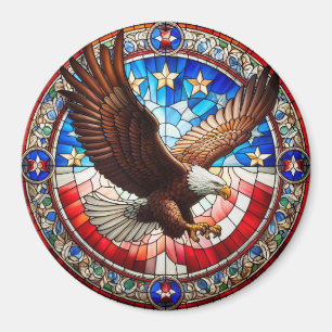Imán Patriotic Eagle Magnet