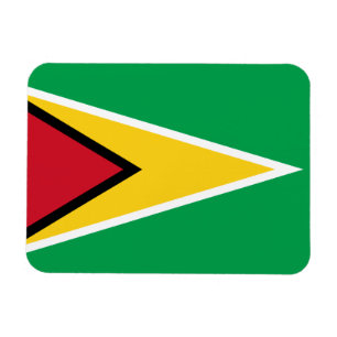 Imán Patriotic Guyana Flag
