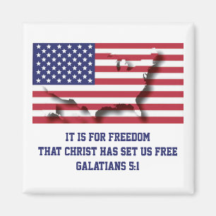 Imán Patriotic USA 4 de julio