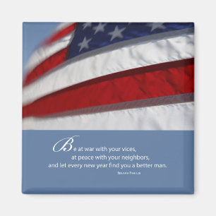 Imán Patriótico, Bandera Americana