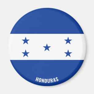 Imán Patriótico de la Bandera de Honduras
