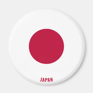 Imán Patriótico de la Bandera de Japón