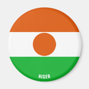 Imán Patriótico de la Bandera de Níger