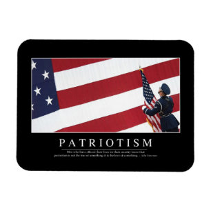 Imán Patriotismo: cita Inspiradora