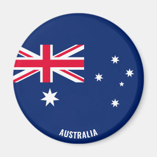 Imán Patriotismo encantador de bandera de Australia