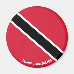 Imán Patriotismo encantador de la bandera de Trinidad y