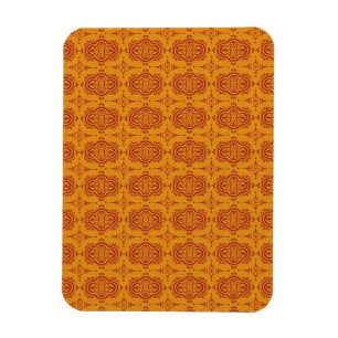Imán patrón77 NARANJA DECORATIVO NARANJA-ROJO PATRÓN 