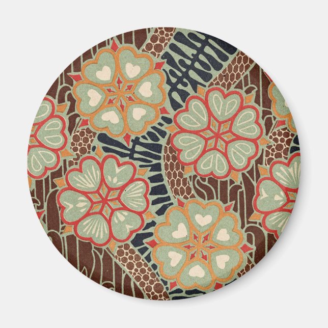 Imán Patrón 2 de Art Nouveau en Emporio Moffa (Frente)