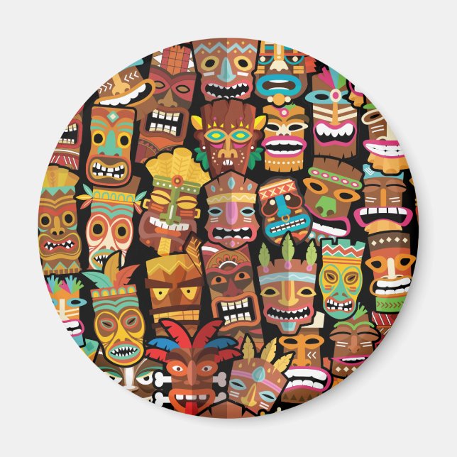 Imán Patrón 4 de TIKI (Frente)