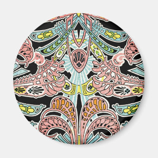 Imán Patrón Art Nouveau #8