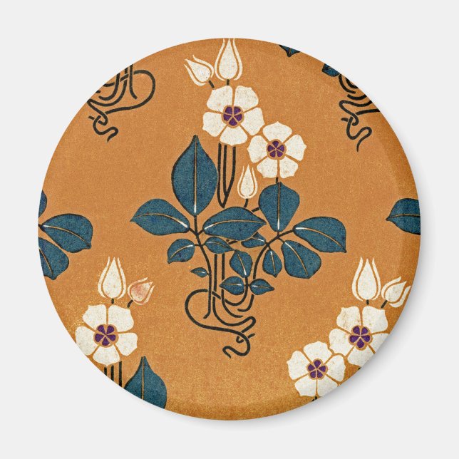 Imán Patrón Art Nouveau n.º 7 (Frente)